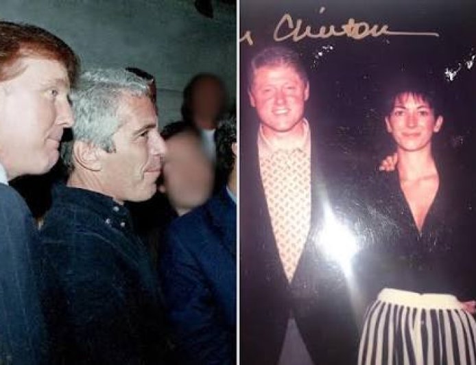 Photos of Trump and Clinton Released From Epstein's Estate
