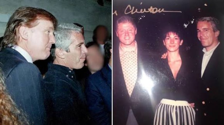 Photos of Trump and Clinton Released From Epstein's Estate