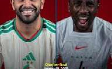 Algeria Beat DR Congo In Extra Time, To Face Nigeria In Quarter-Finals
