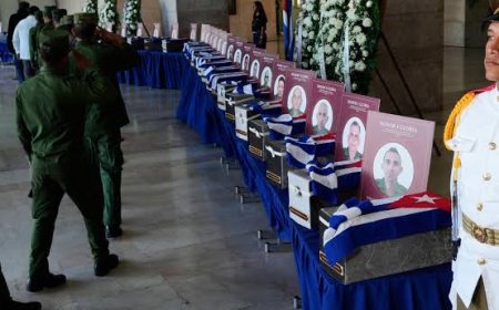 Remains of 32 Cuban officers killed during strike on Venezuela repatriated as US threat lingers