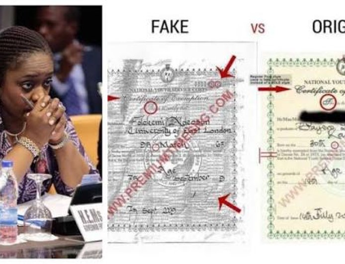 Forged NYSC certificate - Kemi Adeosun still beyond shame