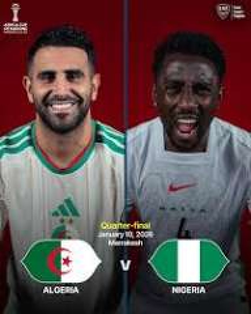 Algeria Beat DR Congo In Extra Time, To Face Nigeria In Quarter-Finals