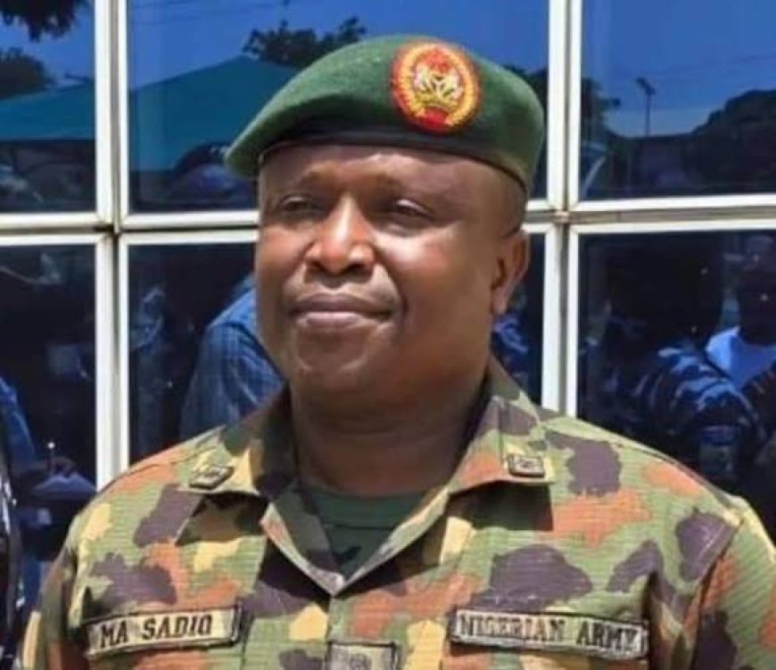 Meet Alleged Leader Of Foiled Coup Against The Bola Tinubu's Govt: Brig- Gen Musa Abubakar Sadiq