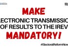 Electronic transmission of results is non-negotiable 
