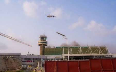 Flight Operations Begin As FAAN Contains Fire Outbreak At MMIA Terminal One