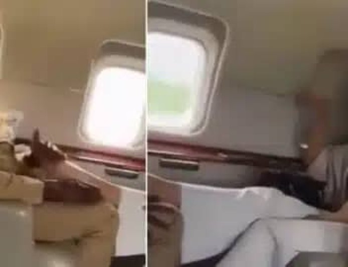 Lady Leshaan Dagama, Who Senator Oshiomhole Massaged On Viral Video, Denies It's AI- generated