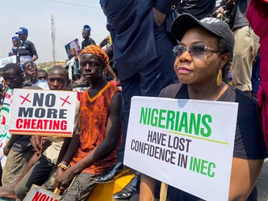 "Nigeria At The Brink: How The Senate Legislating Electoral Theft In Broad Daylight, Says Protest Group 