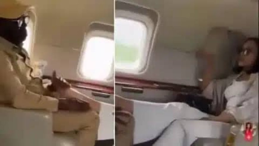 Lady Leshaan Dagama, Who Senator Oshiomhole Massaged On Viral Video, Denies It's AI- generated