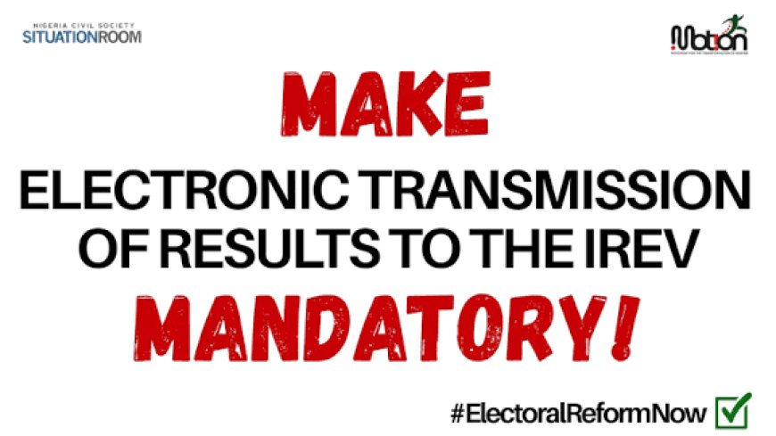 Electronic transmission of results is non-negotiable 