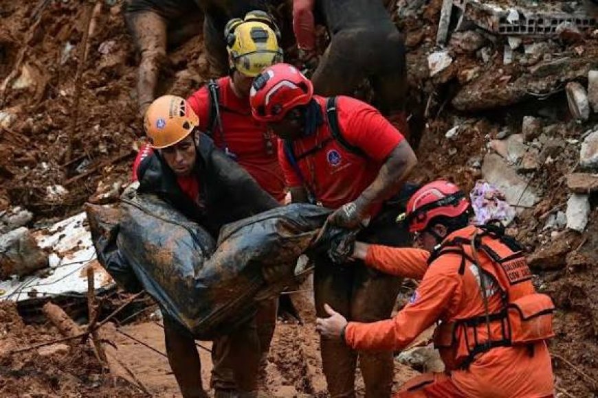 More Rain Lashes Southeast Brazil As Death Toll Hits 54 As 14 Others Are Missing