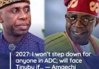 2027 ELECTIONS: Tinubu Faces ‘Political Earthquake’ In 2027, Says ADC Chieftain Sokonye Davies