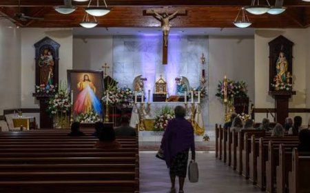 Roman Catholic Churches See a Surge of New Converts