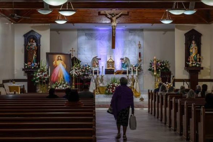 Roman Catholic Churches See a Surge of New Converts