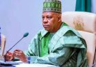 Presidency Spends ₦10 million On Two Pressing Irons For Shettima’s Office, N6.8 million On 20 Litres Of Groundnut Oil