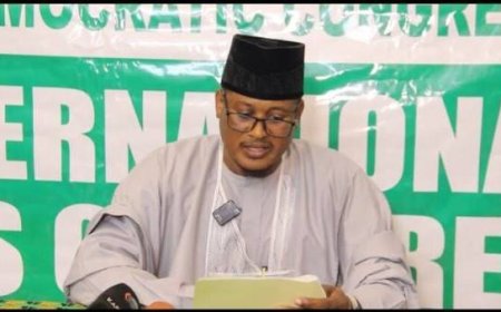 Another video confirms Nafiu Bala's attendance at ADC unveiling of David Mark-led leadership in 2025