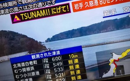 Tsunami Warning As 7.4-Magnitude Quake Hits Northern Japan