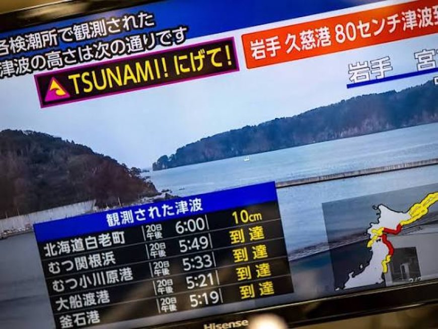 Tsunami Warning As 7.4-Magnitude Quake Hits Northern Japan
