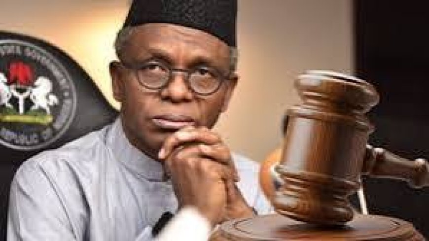 Justice Khobo Denies El- Rufai Over "Economically Sabotaging," Offences