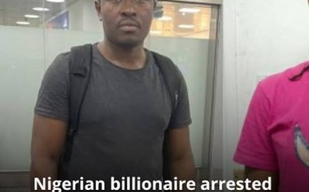 Nigerian Business Mogul Held For drug trafficking