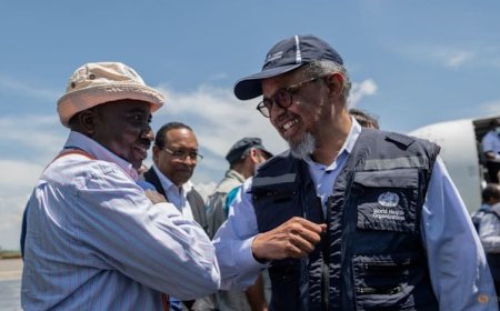 WHO Chief Visits Epicentre Of Ebola Outbreak In DR Congo