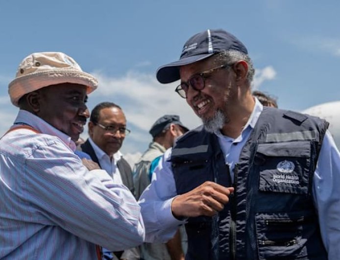 WHO Chief Visits Epicentre Of Ebola Outbreak In DR Congo