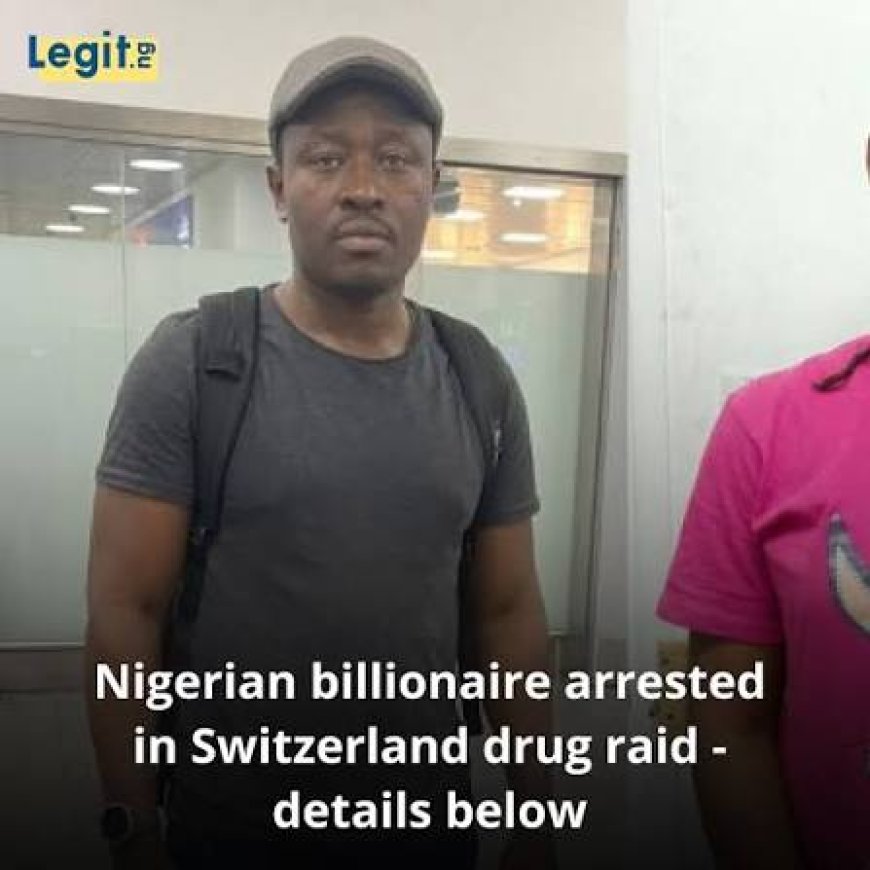 Nigerian Business Mogul Held For drug trafficking