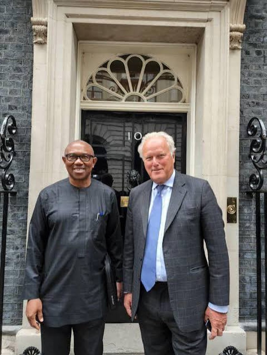 Obi In London Parleys British Political, Business Figures Over Nigeria’s Economic Prospects