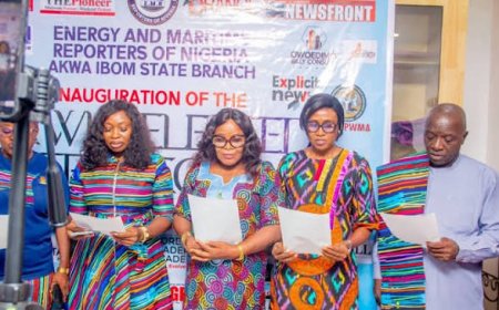 EMR A'Ibom Unveils Maiden Executive Council, Tasks members on Sector-Focused Journalism