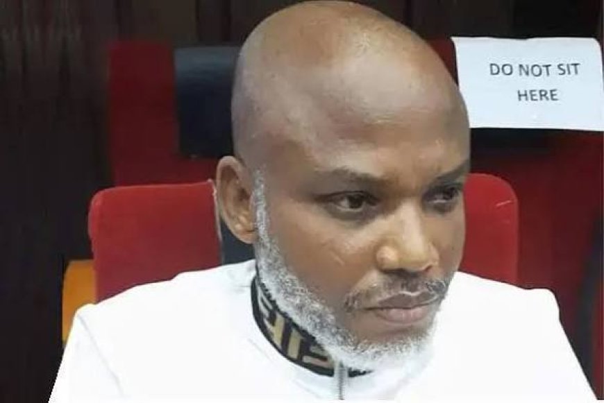 FG Says Justice James Omotosho Had No Jurisdiction To Sentence Nnamdi Kanu To Life Jail