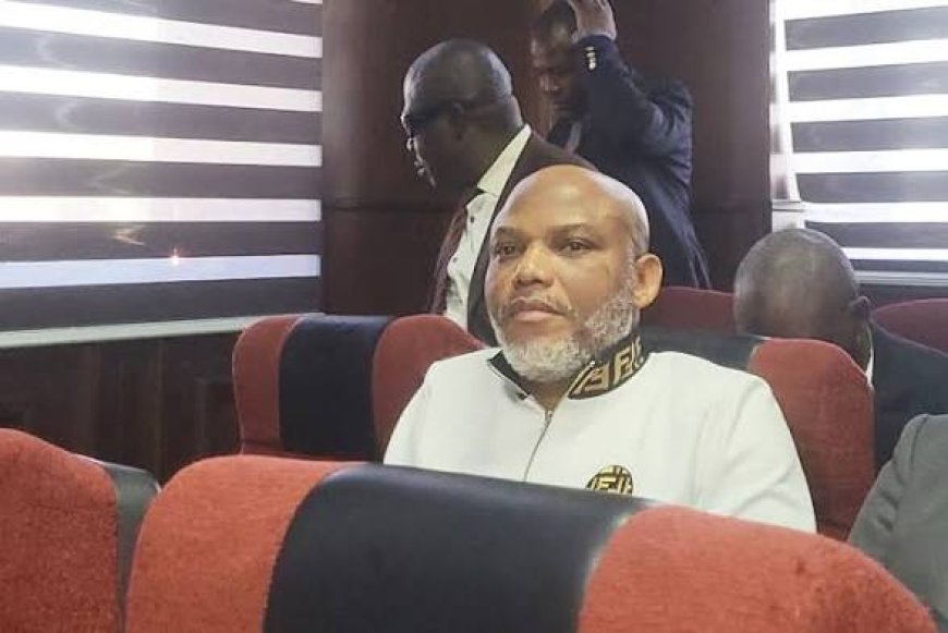 Nnamdi Kanu Welcomes FG's Cross- Appeal Over His Life Jail