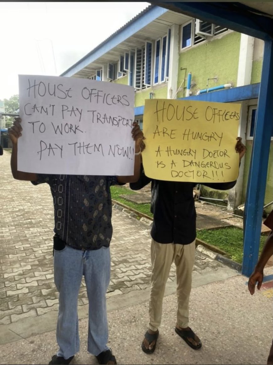 House Officers Embark On Indefinite Strike n Federal Health institutions Over Non- payment Of Two Months Salaries