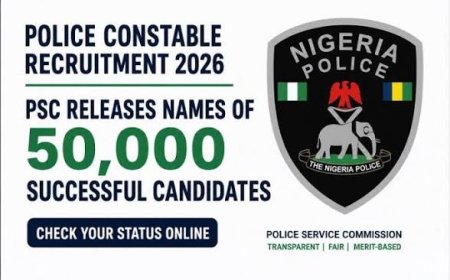 PSC Releases Names Of 50,000 Successful Applicants Into Nigeria Police Force