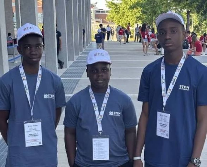 Three Anambra, Enugu, Imo Secondary Students Win At STEM Olymiad Grand Finale In Rome, Italy