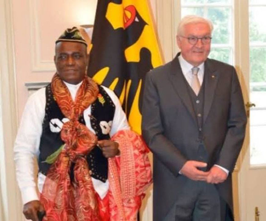 Ambassador Enang  Presents Letters of Credence to German President 