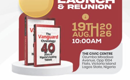 Alumni To Launch ‘The Chronology of Vanguard’ Newspaper At Anniversary Event