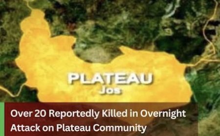 Over 20 People Feared Dead In Attack On Plateau Community