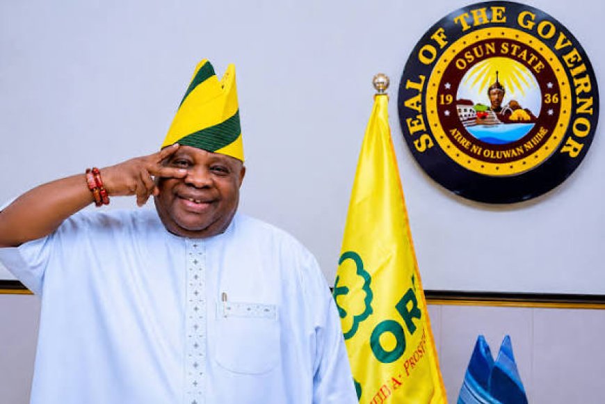Osun 2026:: Adeleke Wins Re- election With 511,067 Votes