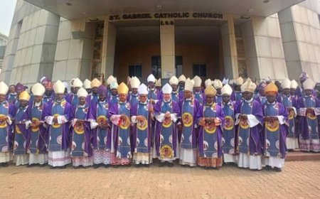 Catholic Bishops Declare December 8, 2026, Day Of Fasting, Prayers Over Successes Of 2027 General Elections
