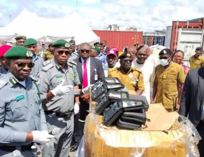 Customs Intercepts Drones, Narcotics , Expired Pharmaceuticals Worth N43.5bn at Apapa Port