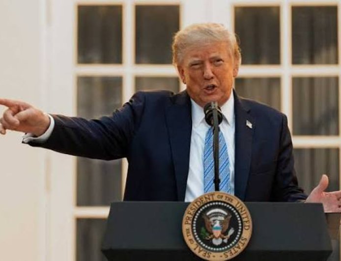 Trump Bans CNN, MS NOW And Politico From The White House