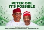 World Singing Day: Peter Obi Camp Celebrates Obi - Kwankwaso Ningera In Nigeria And Abroad