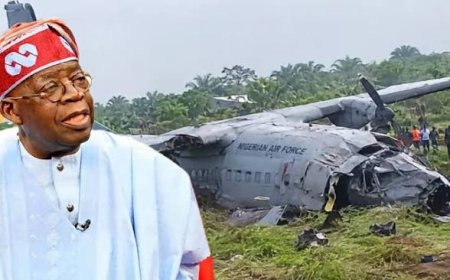 President Tinubu Declares 3- day Mourning For Air Force Personnel Who Died In Ondo Aircrash