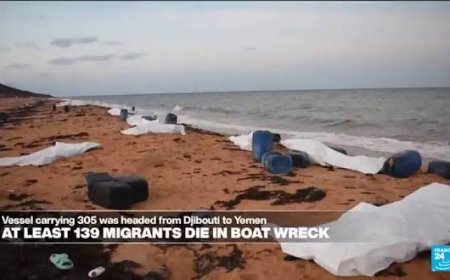 139 Migrants Die In Djibouti Boat Wreck, 84 Missing