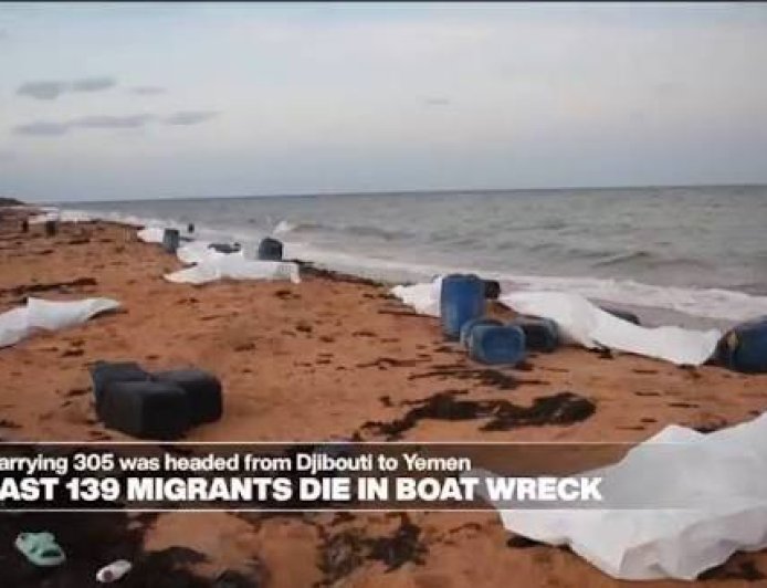 139 Migrants Die In Djibouti Boat Wreck, 84 Missing