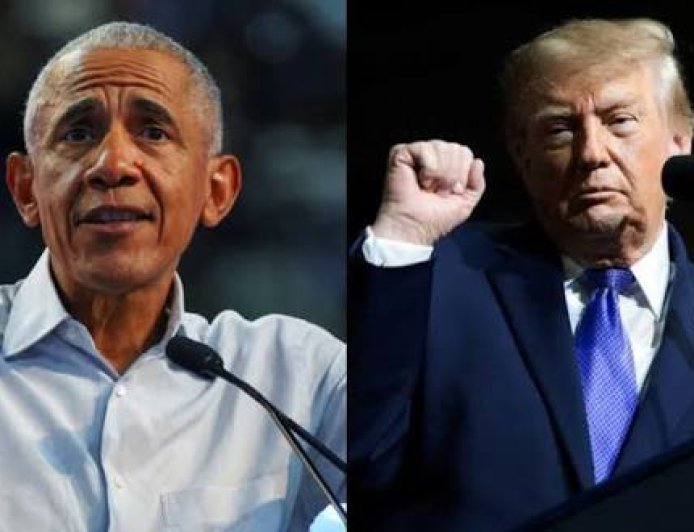 Trump And Obama Serve Up A Food Fight In The Final Days Of Midterm Campaign