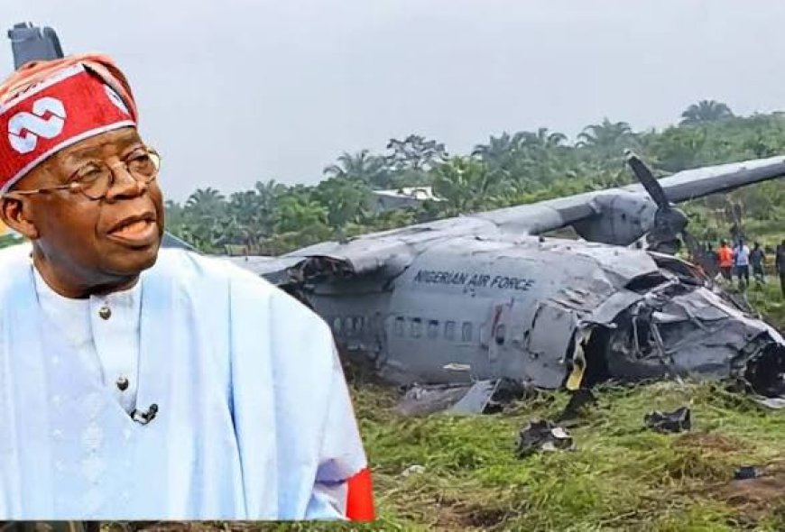 President Tinubu Declares 3- day Mourning For Air Force Personnel Who Died In Ondo Aircrash