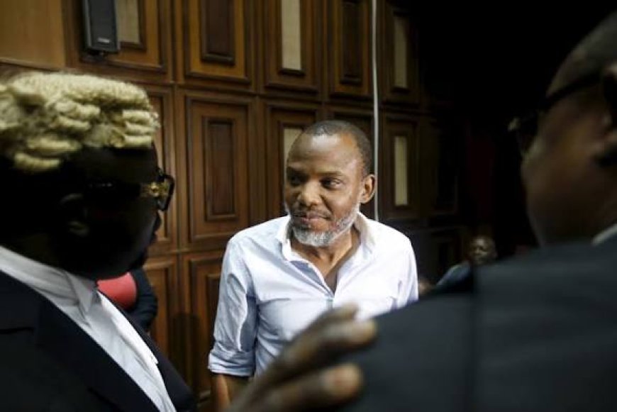 Nnamdi Kanu: FG Abandons Nnamdi Kanu's Appeal Against Conviction As Time For Filing Of Defence Elapses ----- Defence team