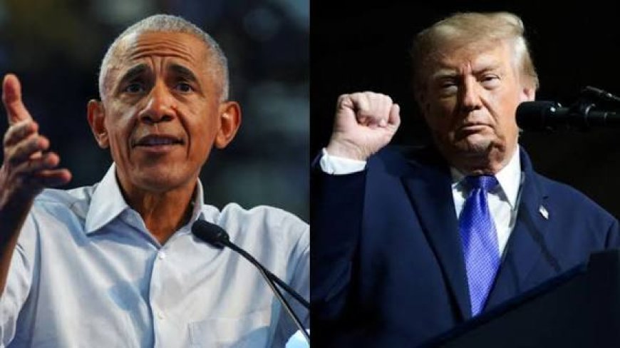 Trump And Obama Serve Up A Food Fight In The Final Days Of Midterm Campaign